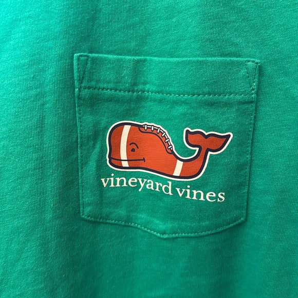 Vineyards Vines Football Tee - Picture 2 of 4